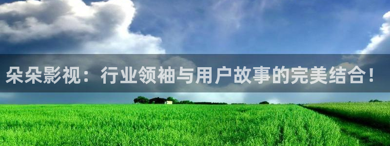 朵朵影视：行业领袖与用户故事的完美结合！
